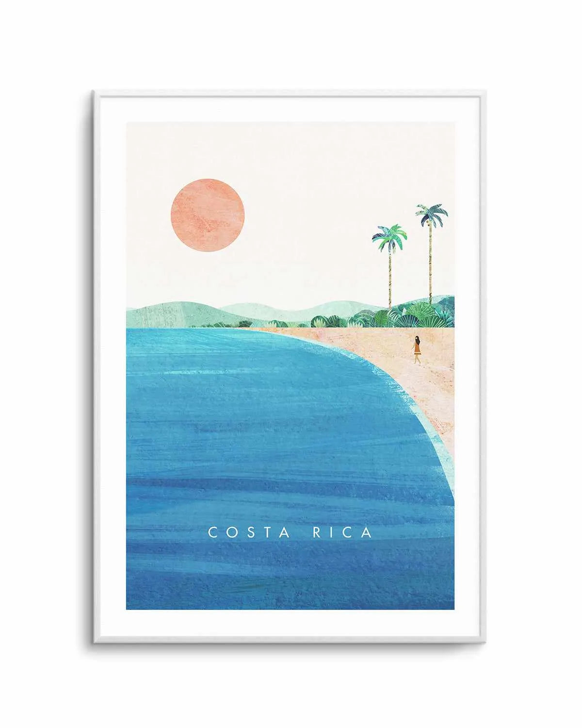 Costa Rica by Henry Rivers Art Print from Olive et Oriel where you can shop wallpaper and artworks online