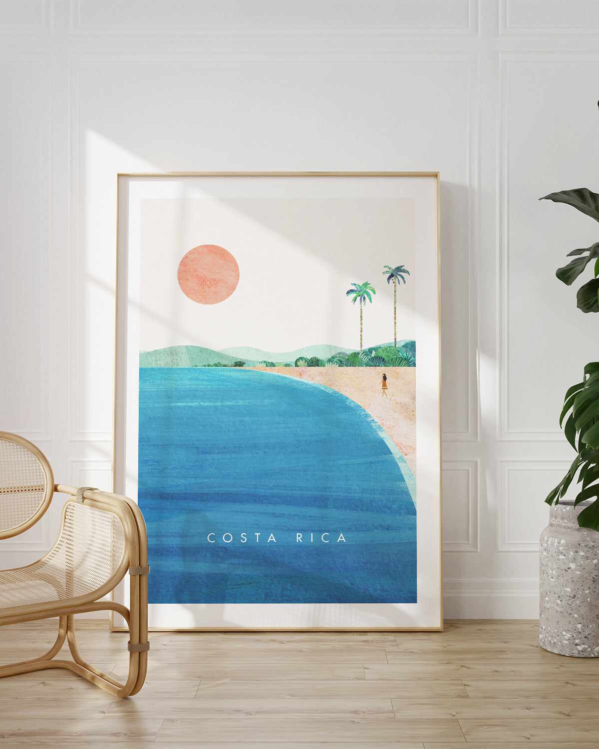 Costa Rica by Henry Rivers Art Print