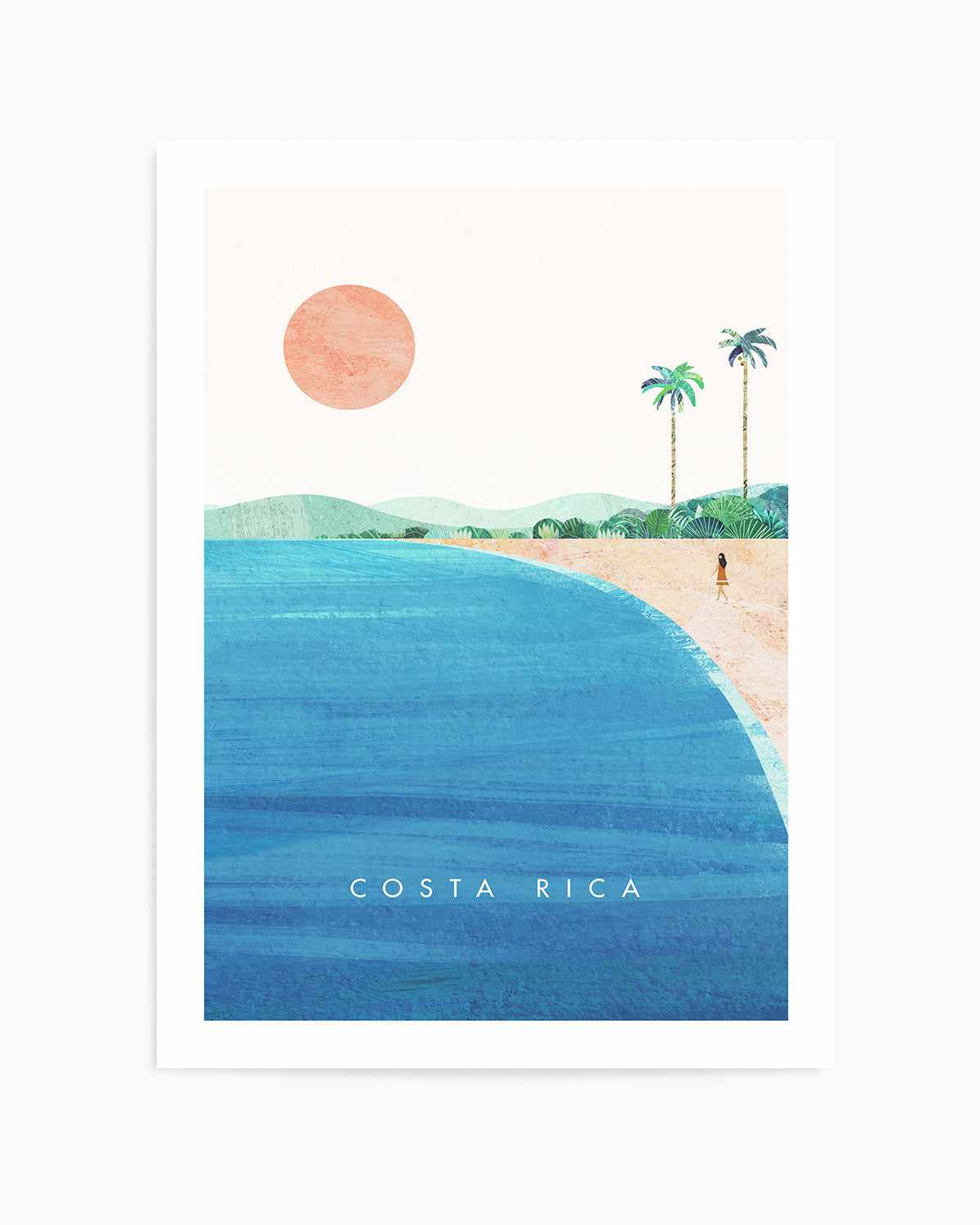 Costa Rica by Henry Rivers Art Print