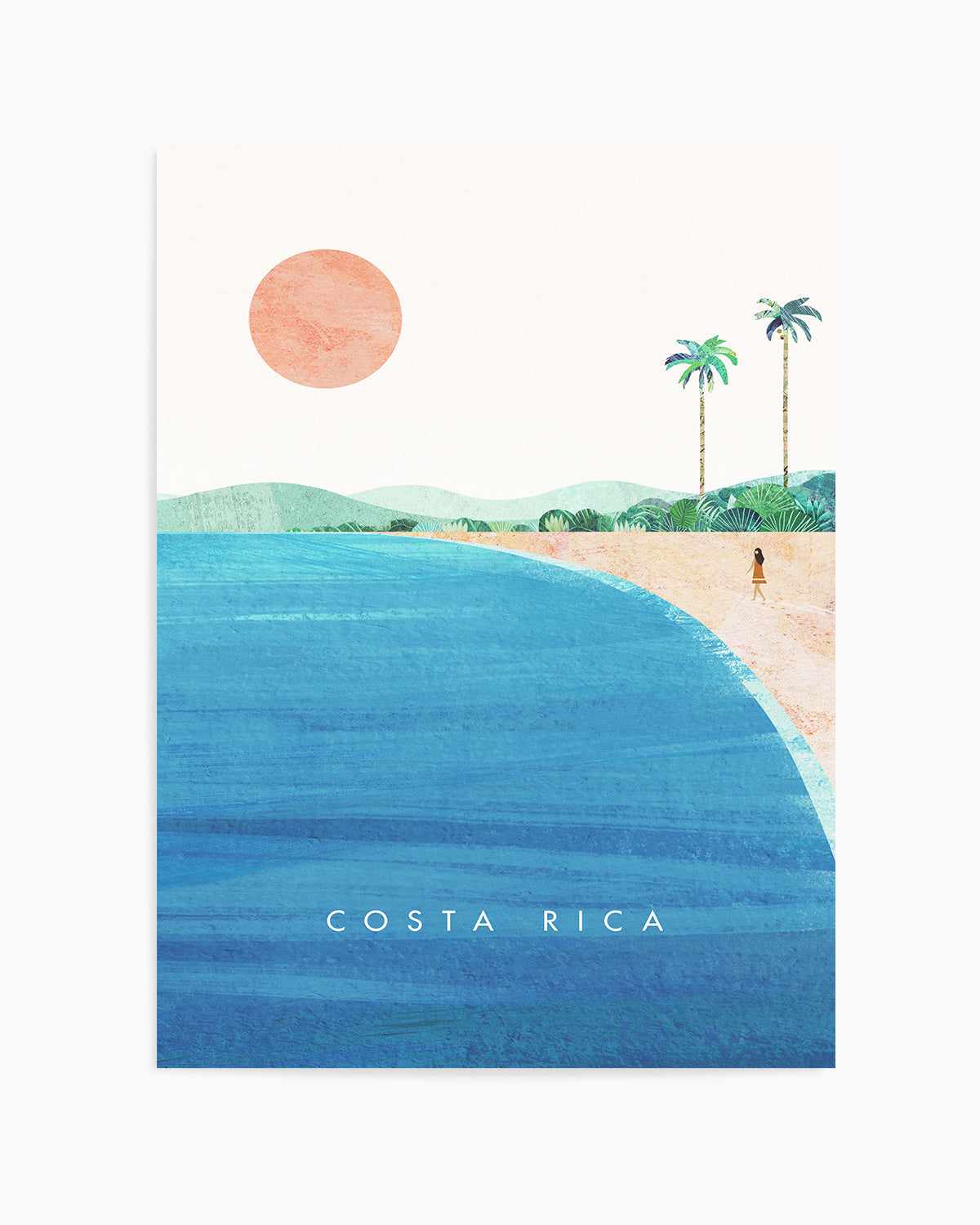 Costa Rica by Henry Rivers Art Print