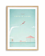 Cote d'Azur by Henry Rivers Art Print