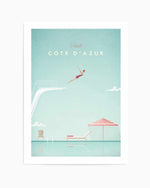 Cote d'Azur by Henry Rivers Art Print