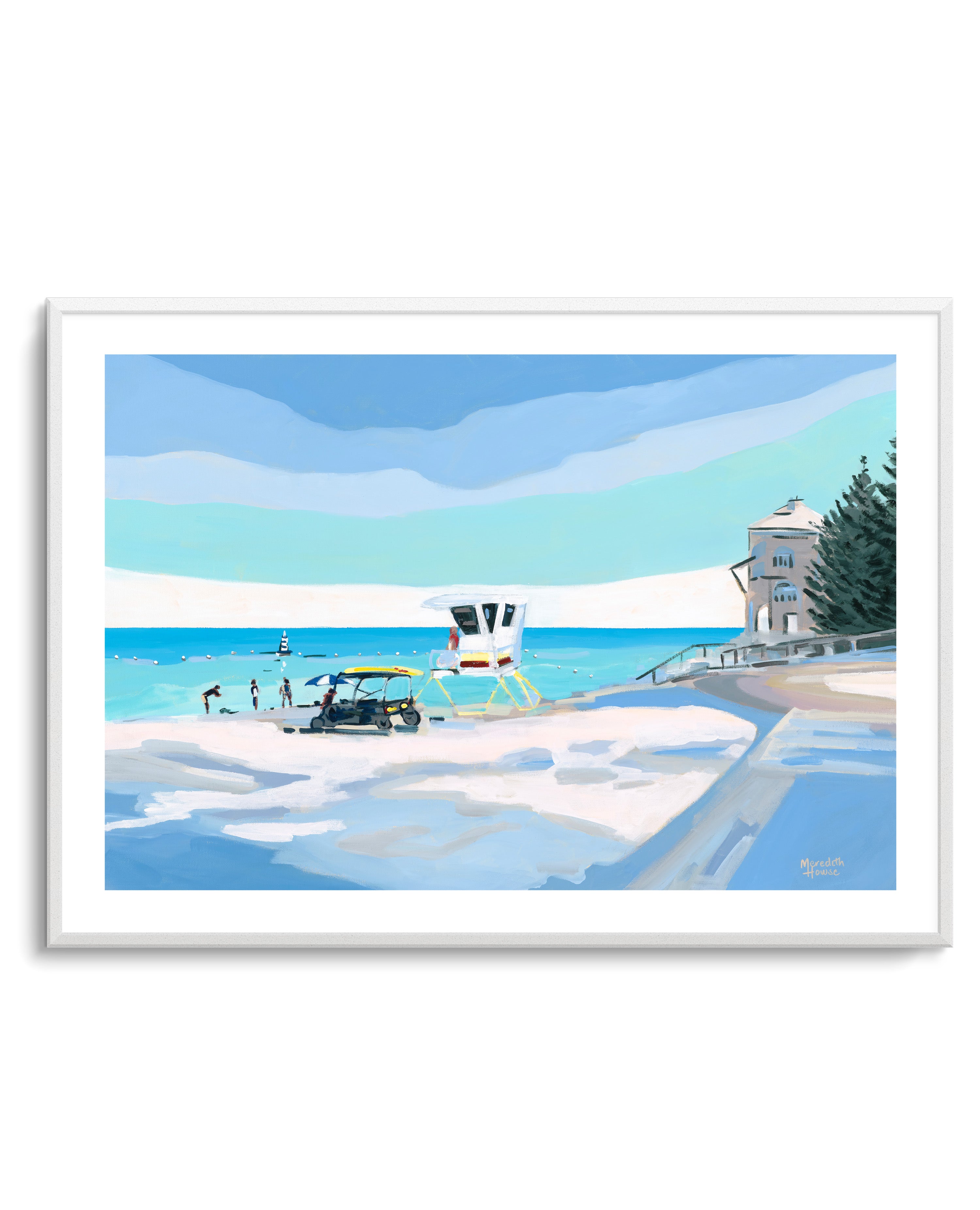 Cottesloe Beach by Meredith Howse | Art Print