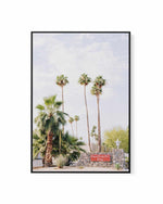 Country Club, Palm Springs | Framed Canvas Art Print