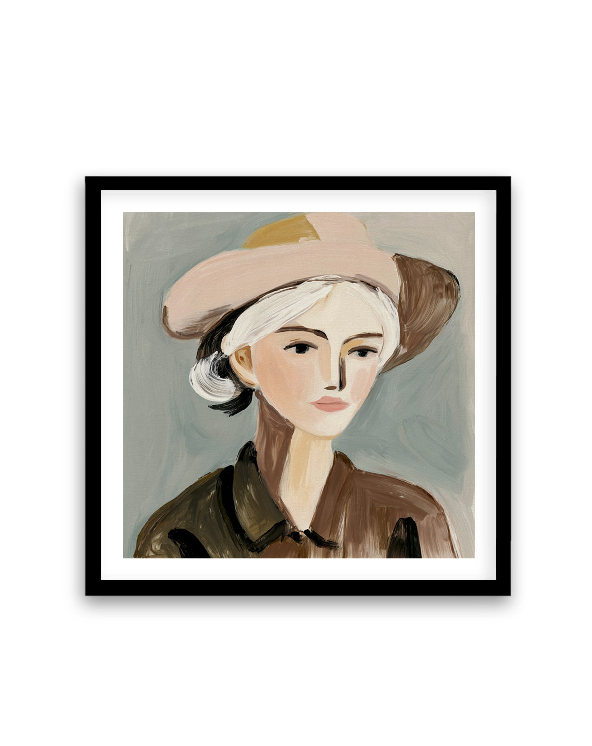 Country Girl | Art Print from Olive et Oriel where you can shop wallpaper and artworks online