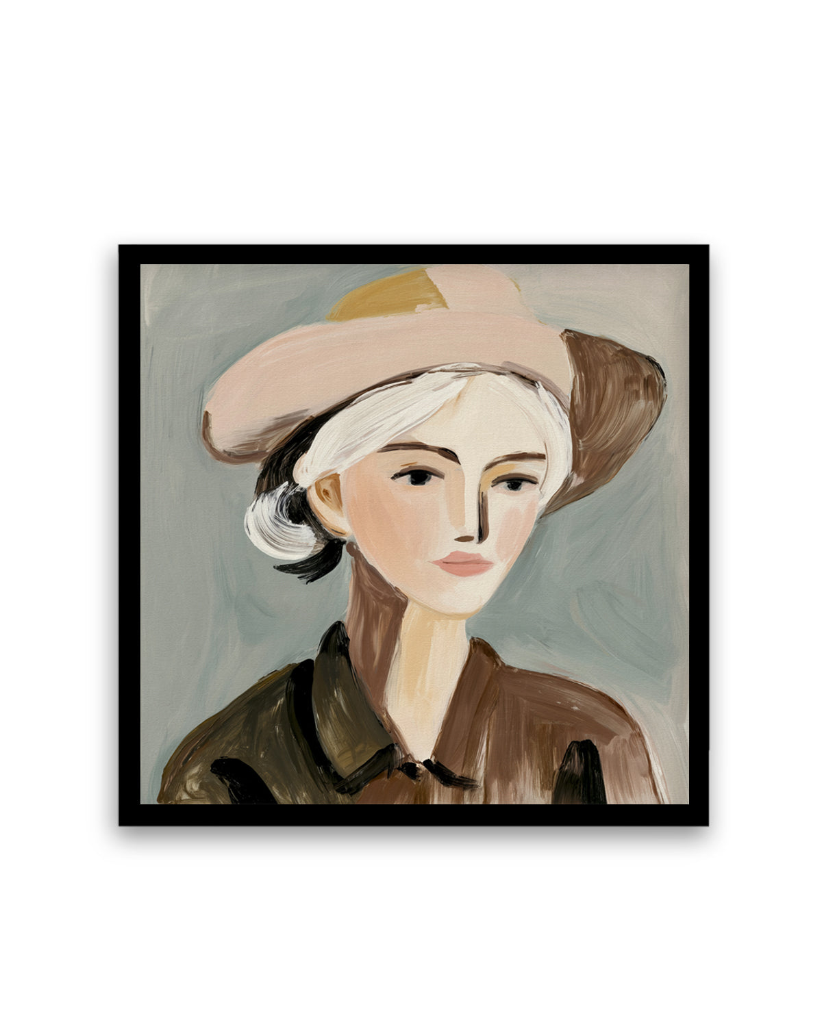 Country Girl | Art Print from Olive et Oriel where you can shop wallpaper and artworks online