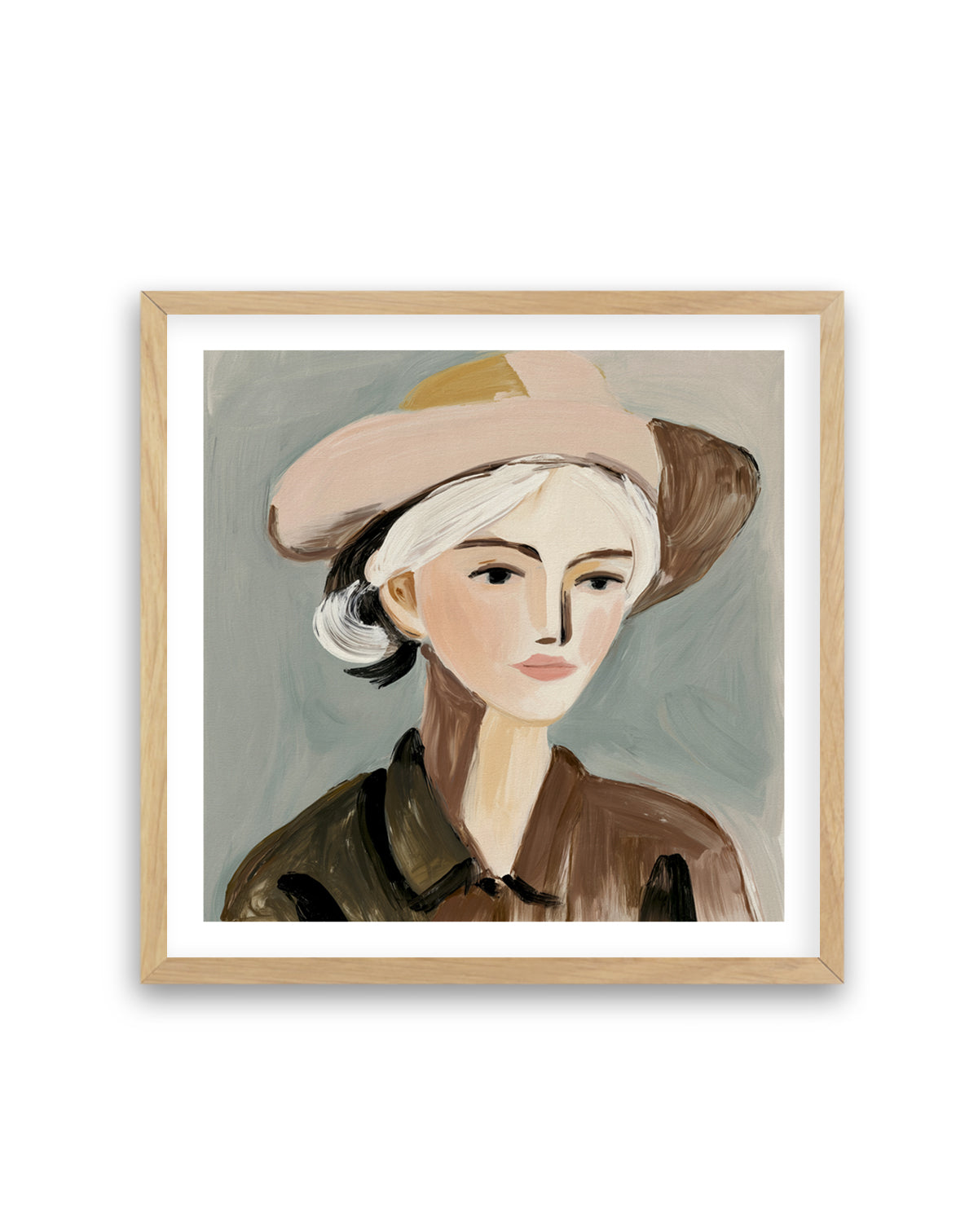 Country Girl | Art Print from Olive et Oriel where you can shop wallpaper and artworks online