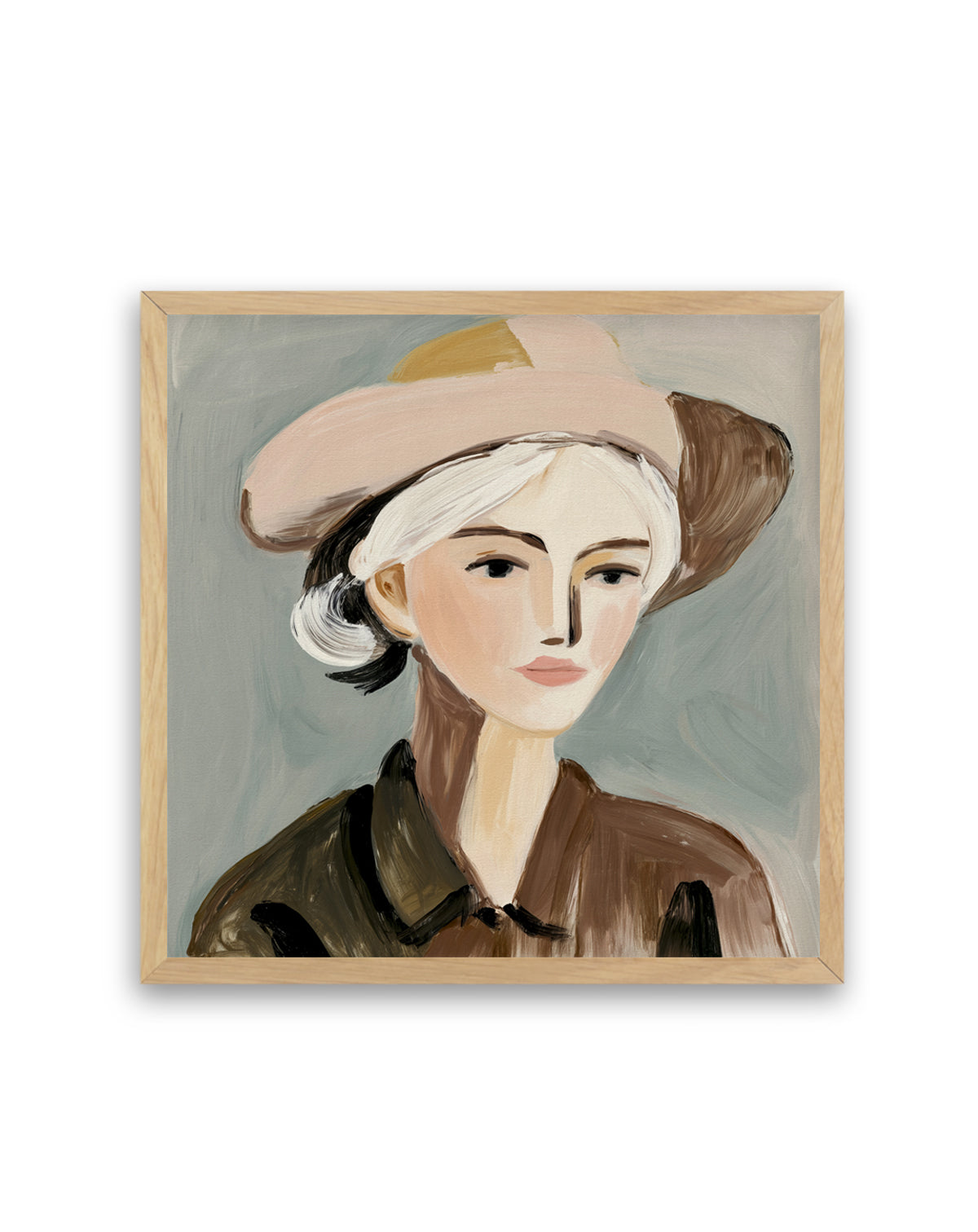 Country Girl | Art Print from Olive et Oriel where you can shop wallpaper and artworks online