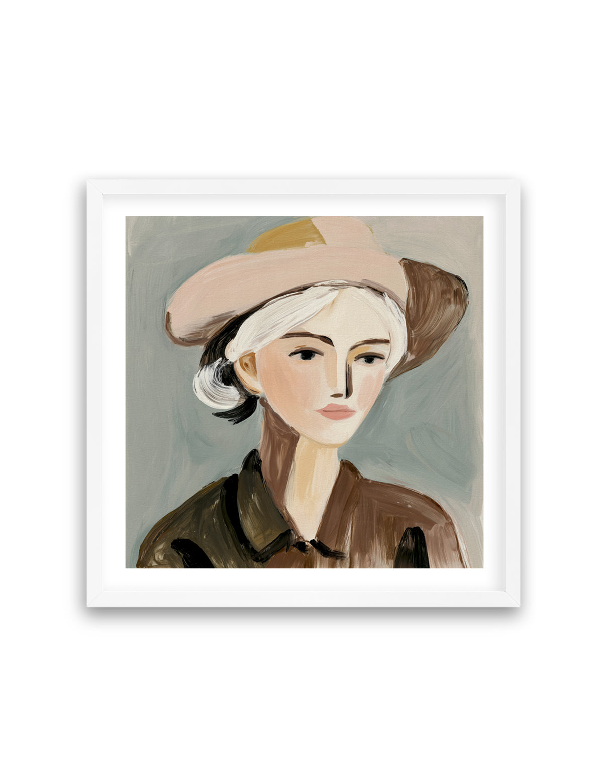 Country Girl | Art Print from Olive et Oriel where you can shop wallpaper and artworks online