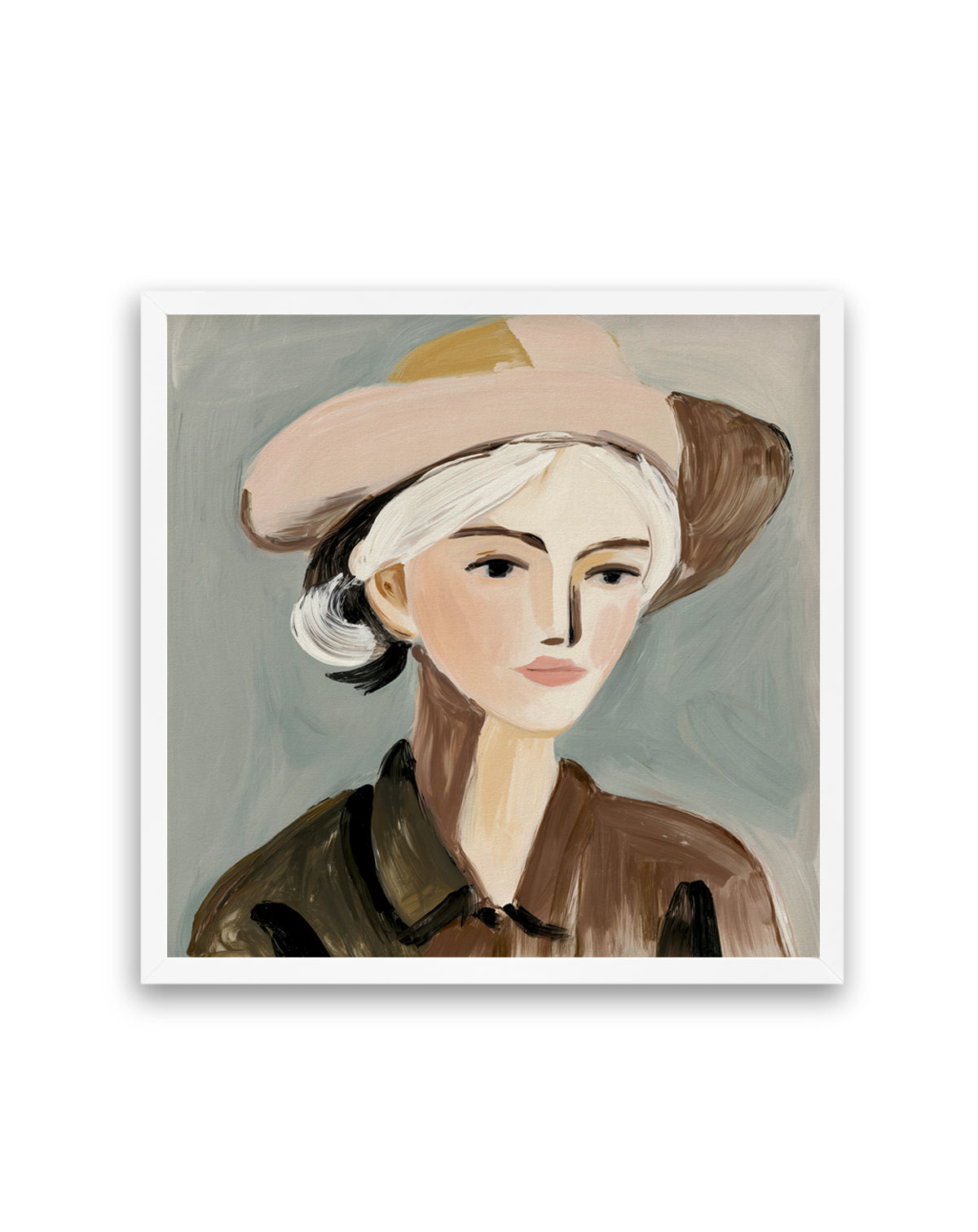 Country Girl | Art Print from Olive et Oriel where you can shop wallpaper and artworks online