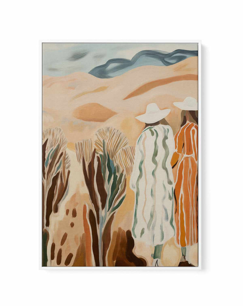 Country Girl III | Framed Canvas Art Print from Olive et Oriel where you can shop wallpaper and artworks online