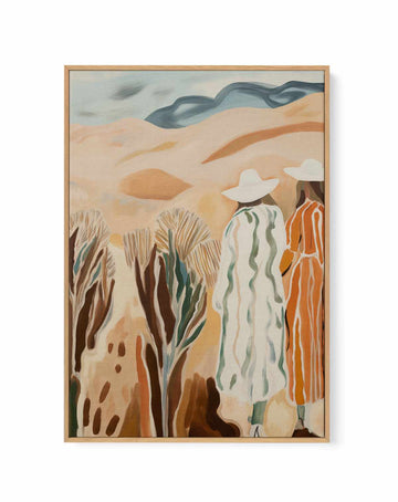 Country Girl III | Framed Canvas Art Print from Olive et Oriel where you can shop wallpaper and artworks online