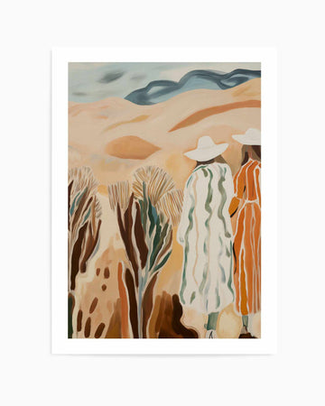 Country Girl III | Art Print from Olive et Oriel where you can shop wallpaper and artworks online