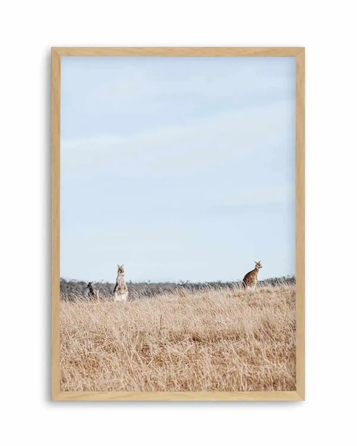 Country Kangaroo I Art Print from Olive et Oriel where you can shop wallpaper and artworks online