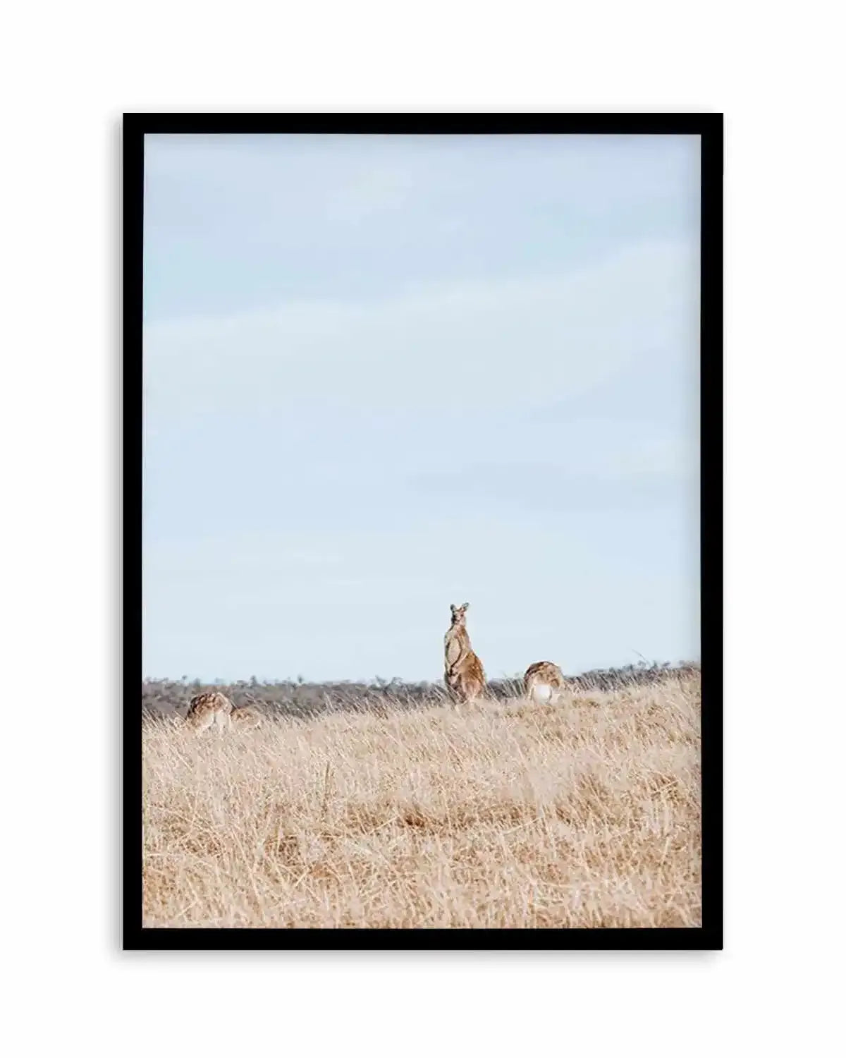 Country Kangaroo II Art Print from Olive et Oriel where you can shop wallpaper and artworks online
