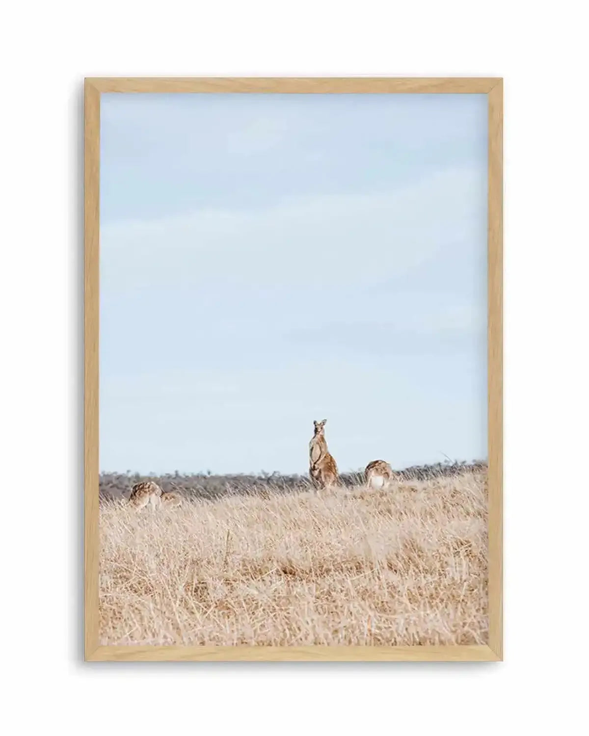 Country Kangaroo II Art Print from Olive et Oriel where you can shop wallpaper and artworks online