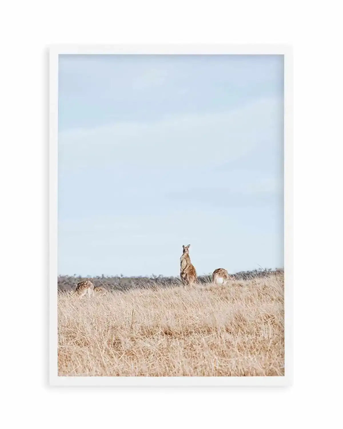 Country Kangaroo II Art Print from Olive et Oriel where you can shop wallpaper and artworks online