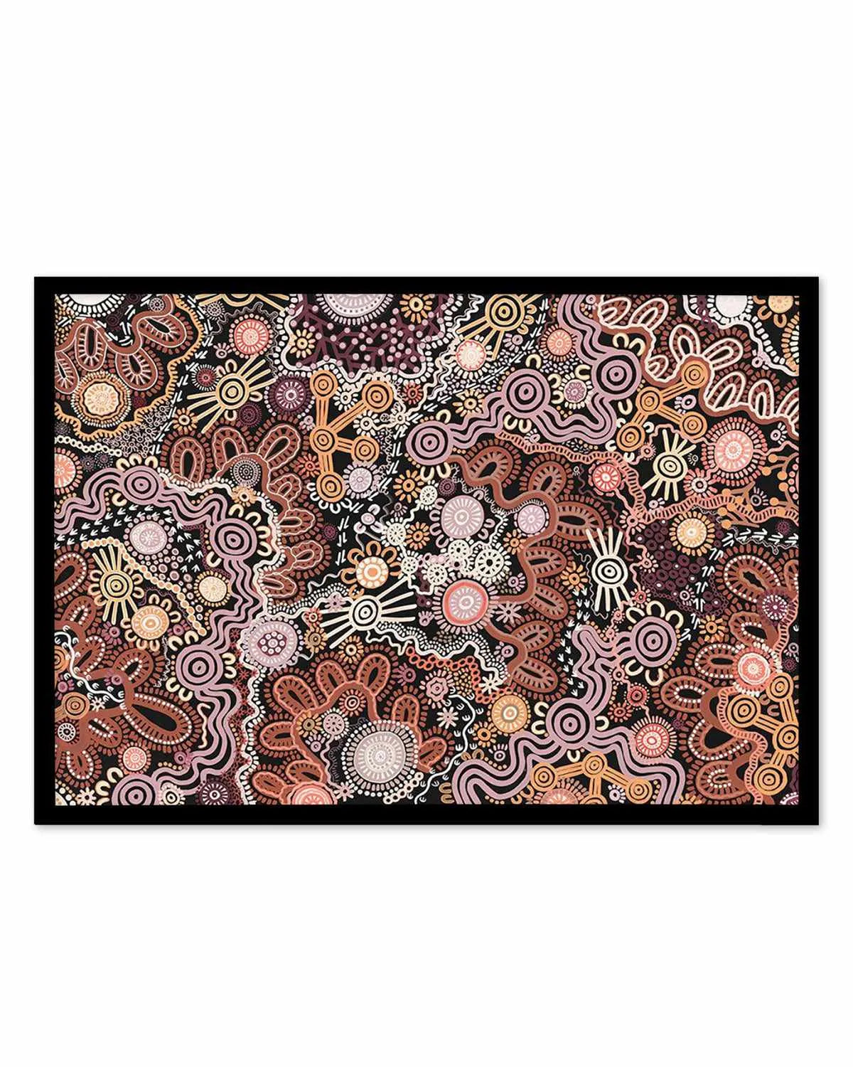 Country in Colour | Brown by Leah Cummins Art Print from Olive et Oriel where you can shop wallpaper and artworks online