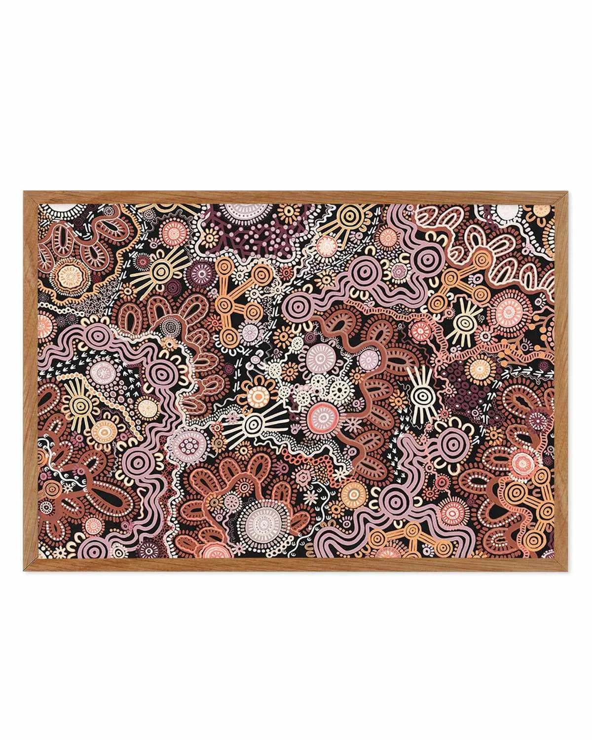 Country in Colour | Brown by Leah Cummins Art Print from Olive et Oriel where you can shop wallpaper and artworks online