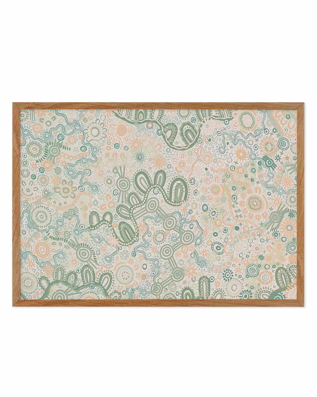 Country in Colour | Green by Leah Cummins Art Print from Olive et Oriel where you can shop wallpaper and artworks online
