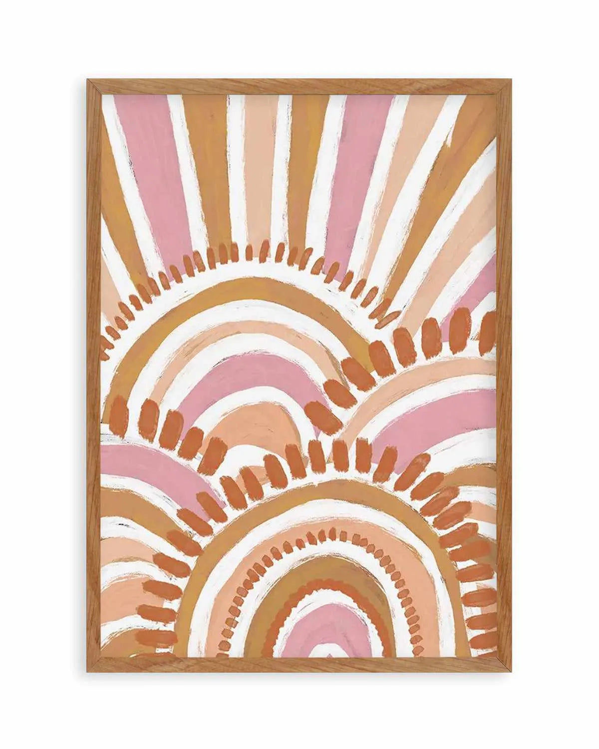 Country in Colour | Sunshine by Leah Cummins Art Print from Olive et Oriel where you can shop wallpaper and artworks online