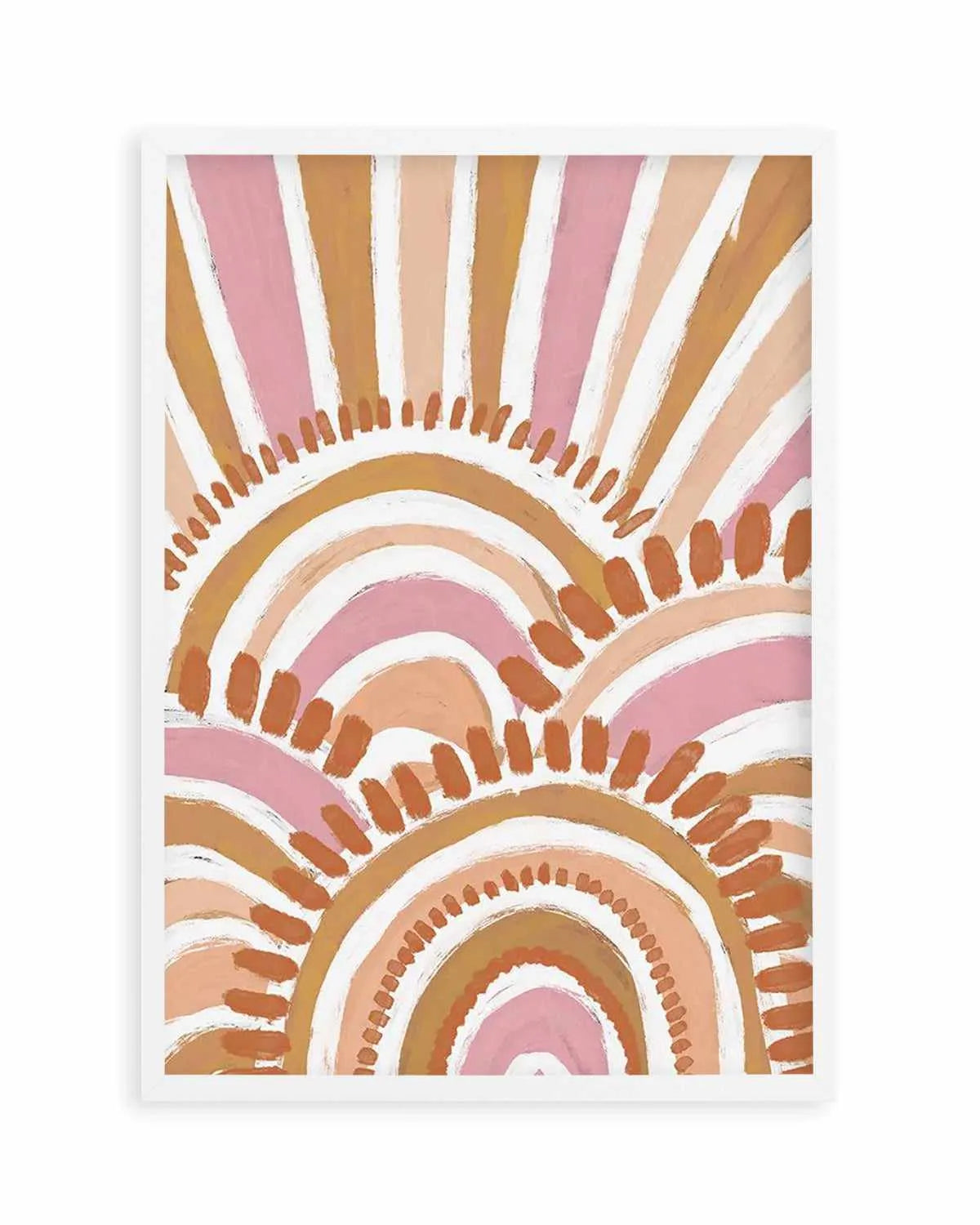 Country in Colour | Sunshine by Leah Cummins Art Print from Olive et Oriel where you can shop wallpaper and artworks online