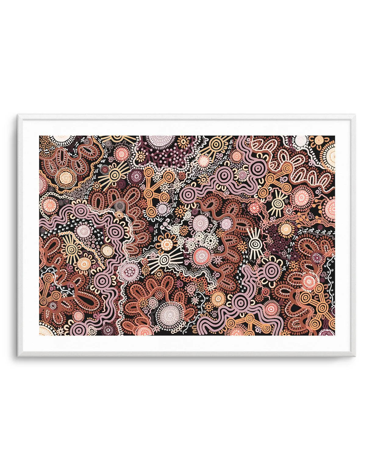 Country in Colour | Brown by Leah Cummins Art Print from Olive et Oriel where you can shop wallpaper and artworks online