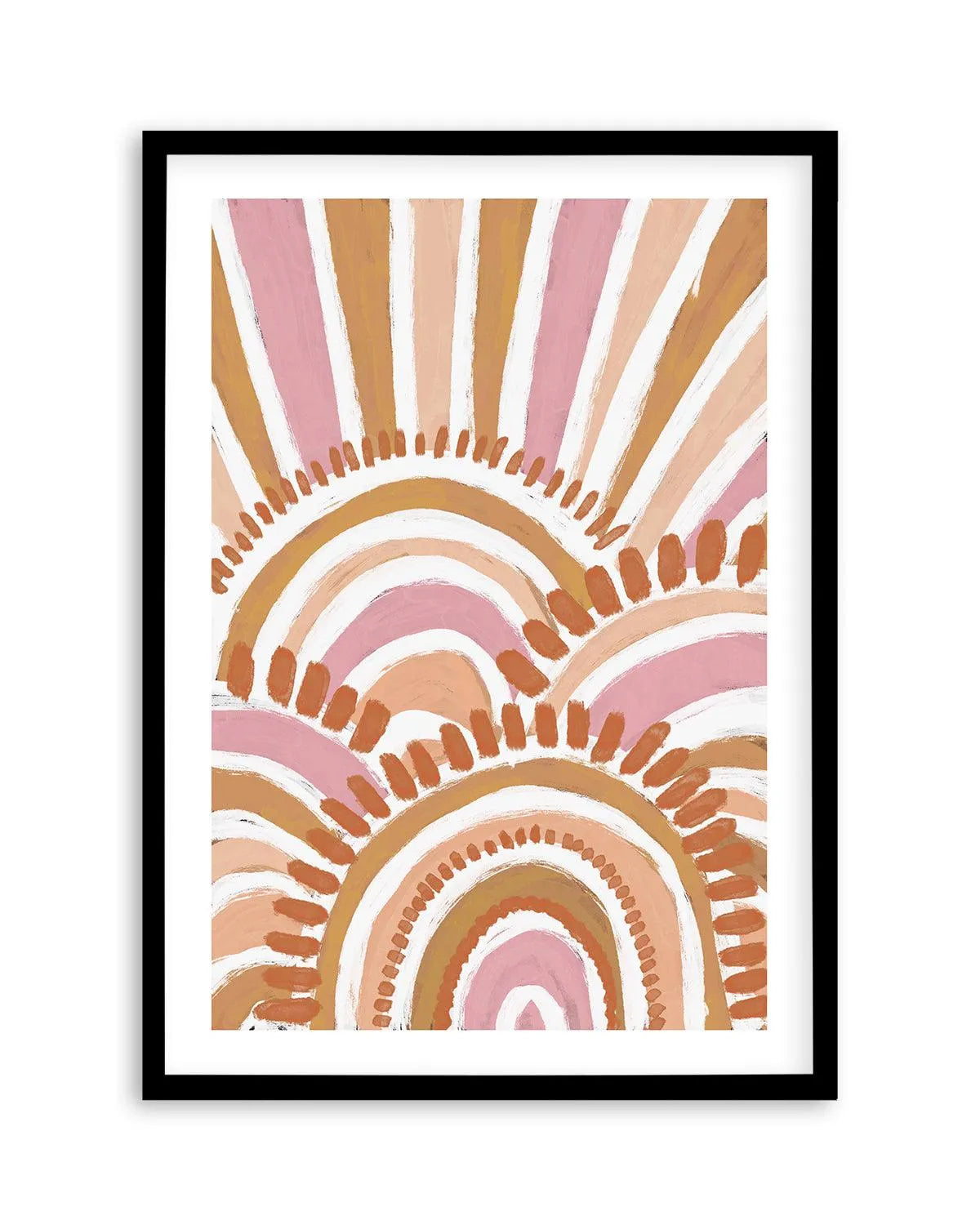 Country in Colour | Sunshine by Leah Cummins Art Print from Olive et Oriel where you can shop wallpaper and artworks online