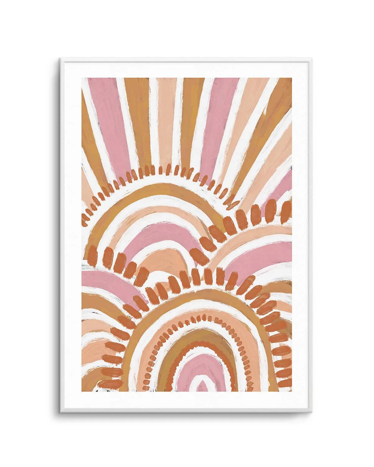 Country in Colour | Sunshine by Leah Cummins Art Print from Olive et Oriel where you can shop wallpaper and artworks online