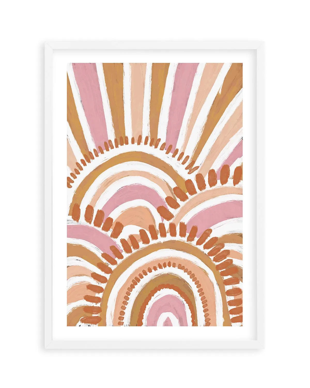 Country in Colour | Sunshine by Leah Cummins Art Print from Olive et Oriel where you can shop wallpaper and artworks online