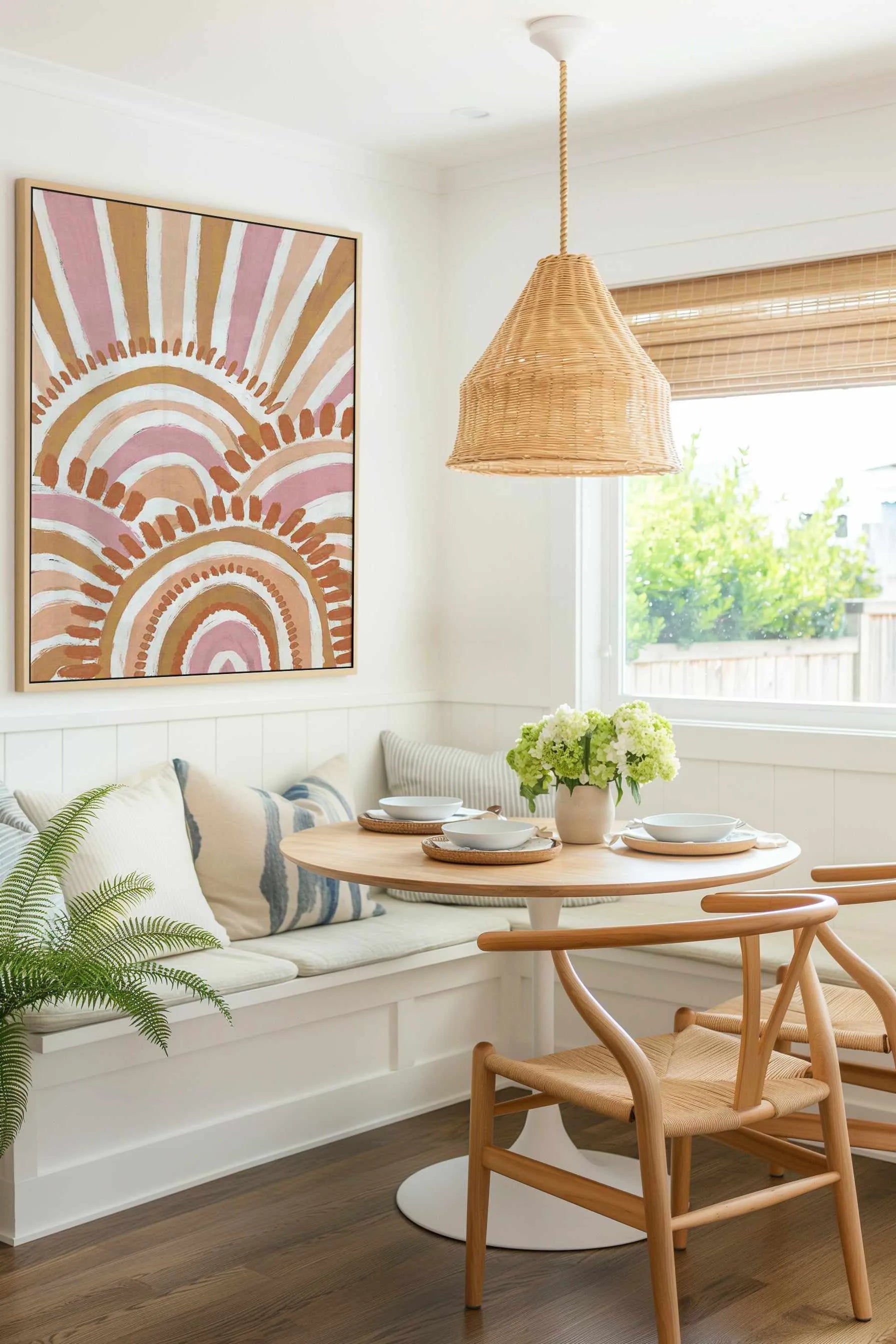 Country in Colour | Sunshine by Leah Cummins | Framed Canvas Art Print from Olive et Oriel where you can shop wallpaper and artworks online