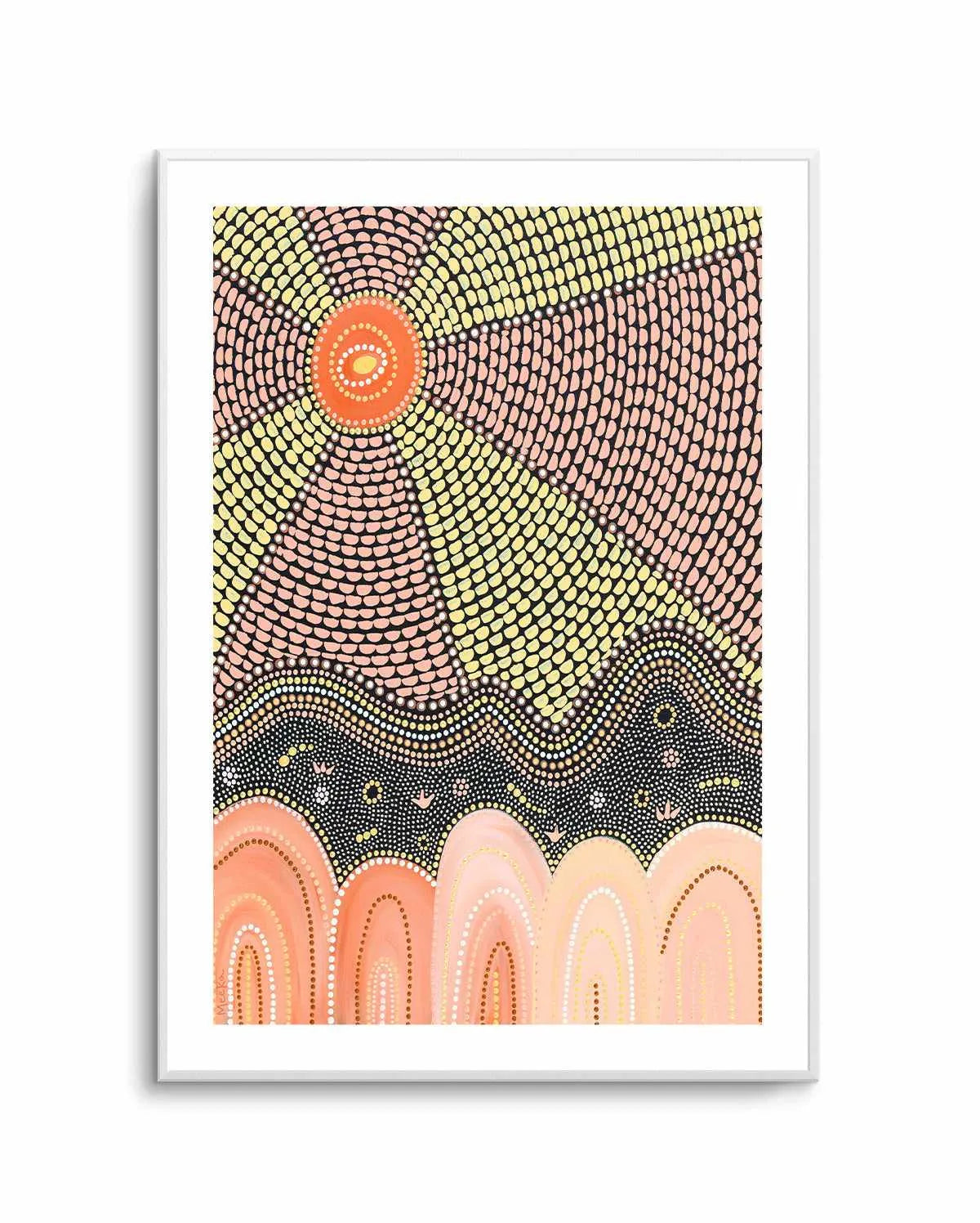 Country Layers by Domica Hill | Art Print from Olive et Oriel where you can shop wallpaper and artworks online