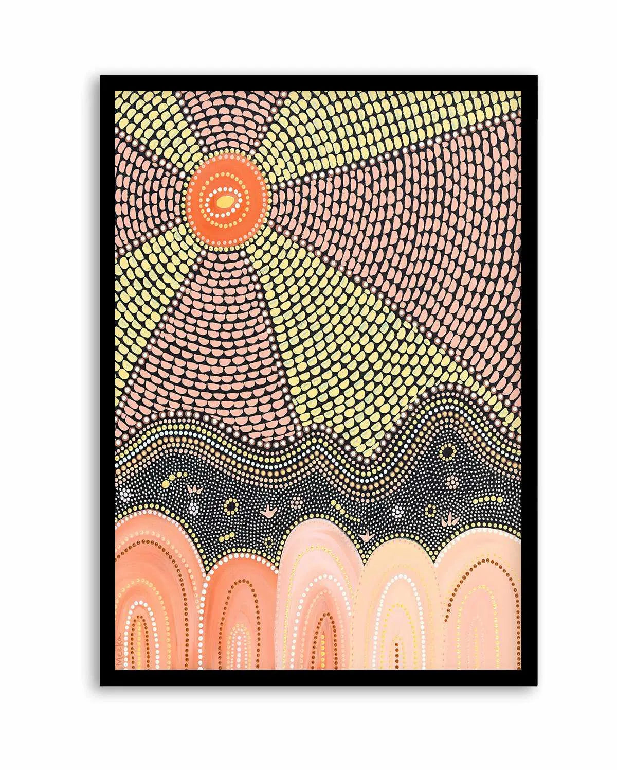 Country Layers by Domica Hill | Art Print from Olive et Oriel where you can shop wallpaper and artworks online