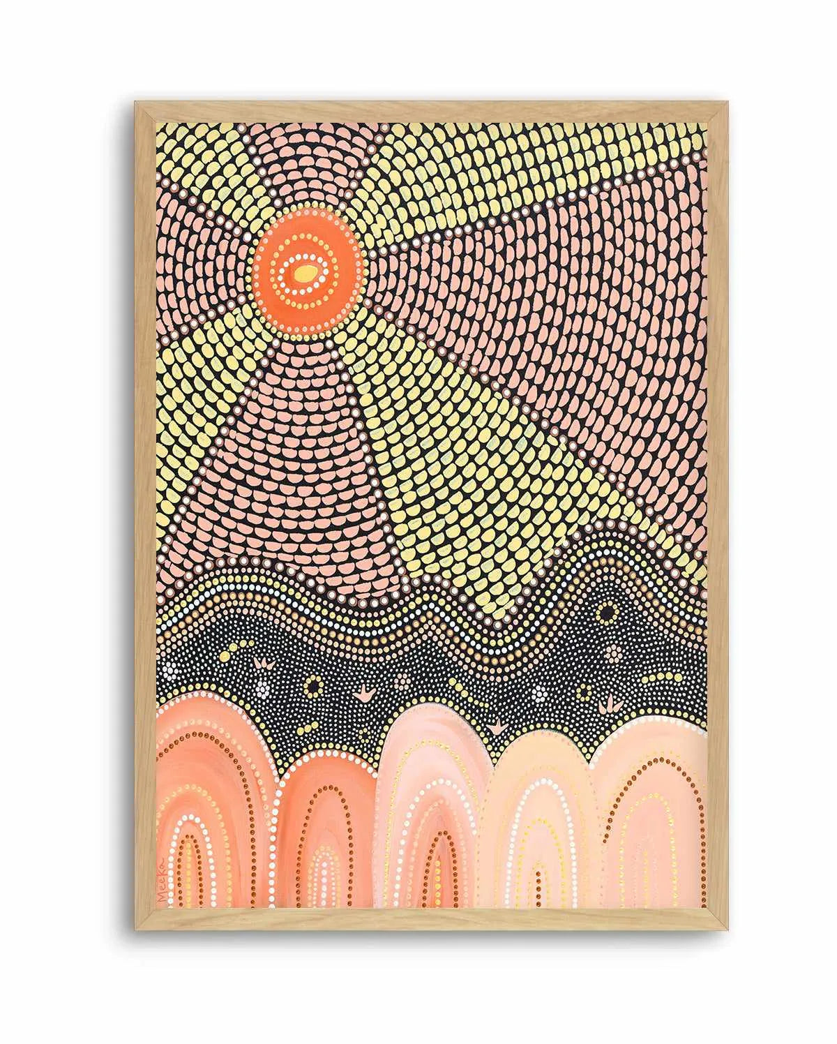 Country Layers by Domica Hill | Art Print from Olive et Oriel where you can shop wallpaper and artworks online