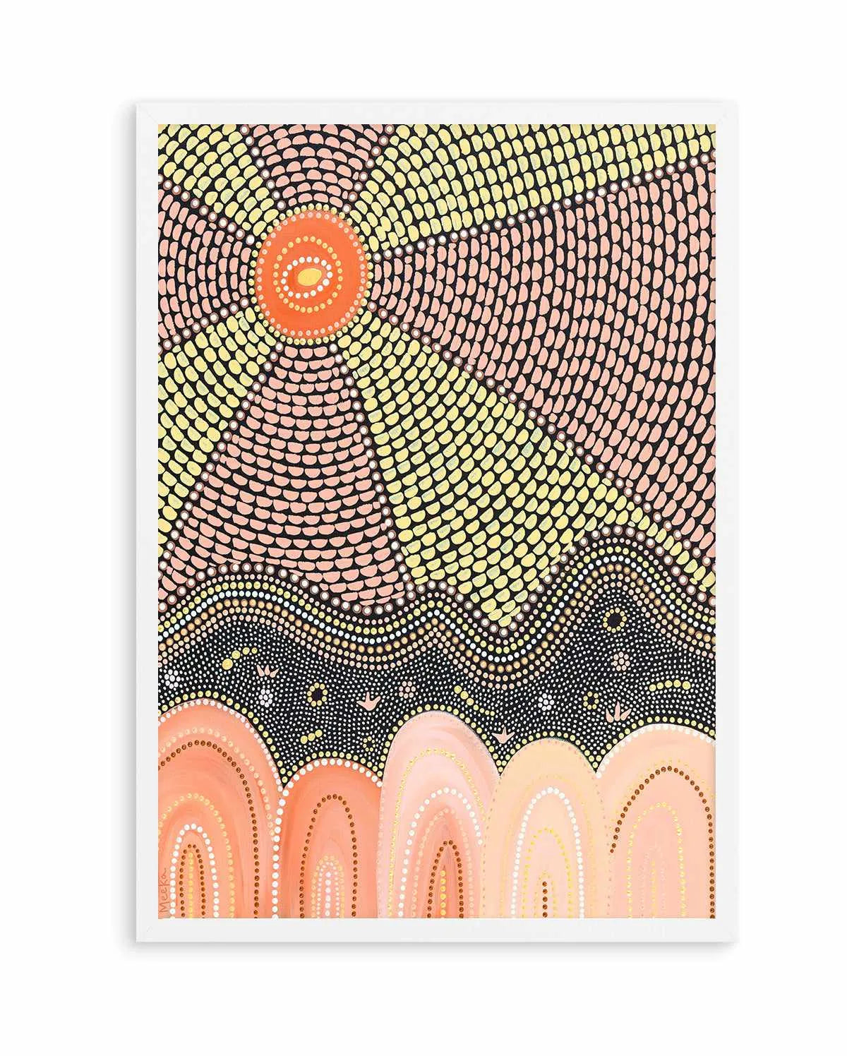 Country Layers by Domica Hill | Art Print from Olive et Oriel where you can shop wallpaper and artworks online