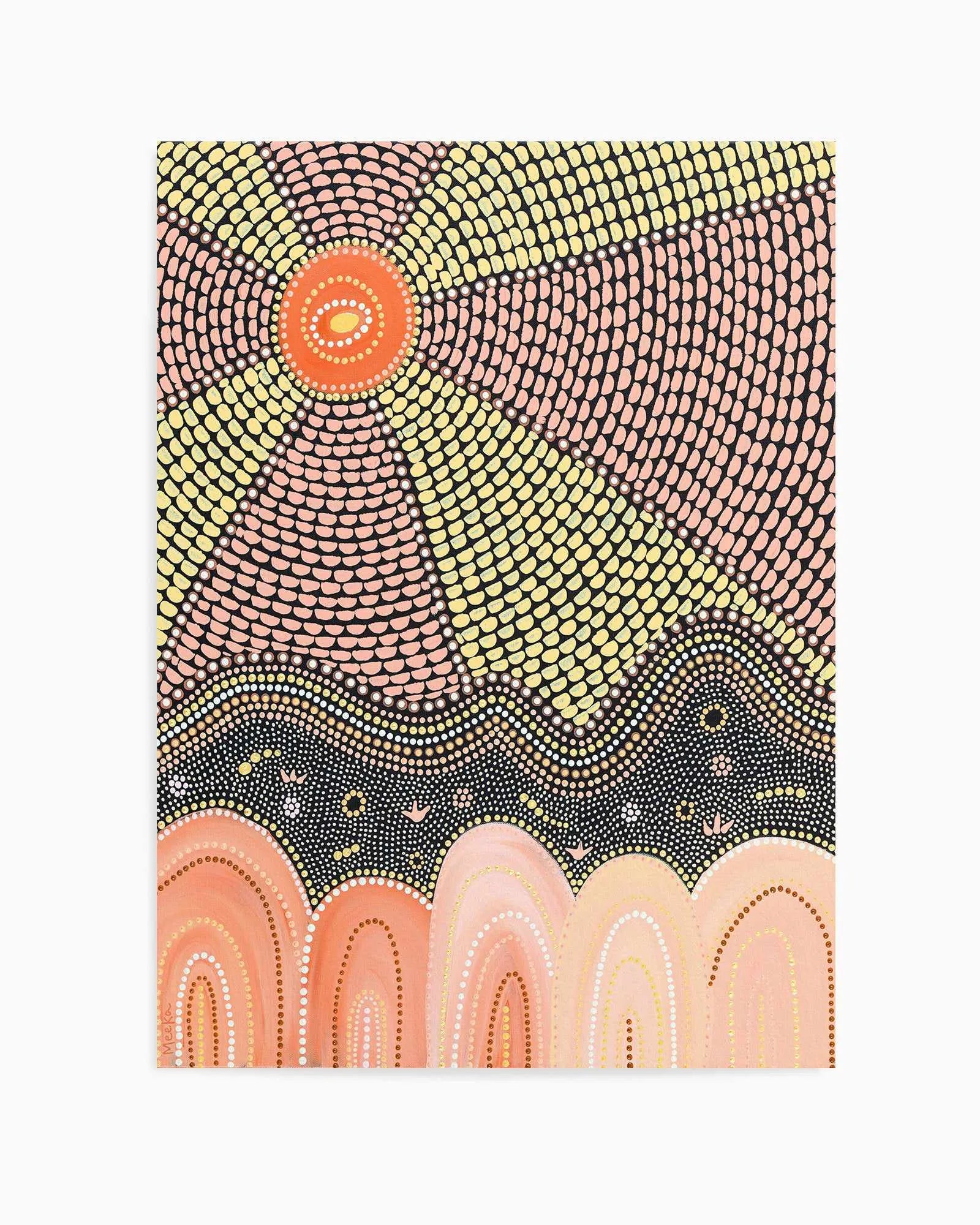 Country Layers by Domica Hill | Art Print from Olive et Oriel where you can shop wallpaper and artworks online