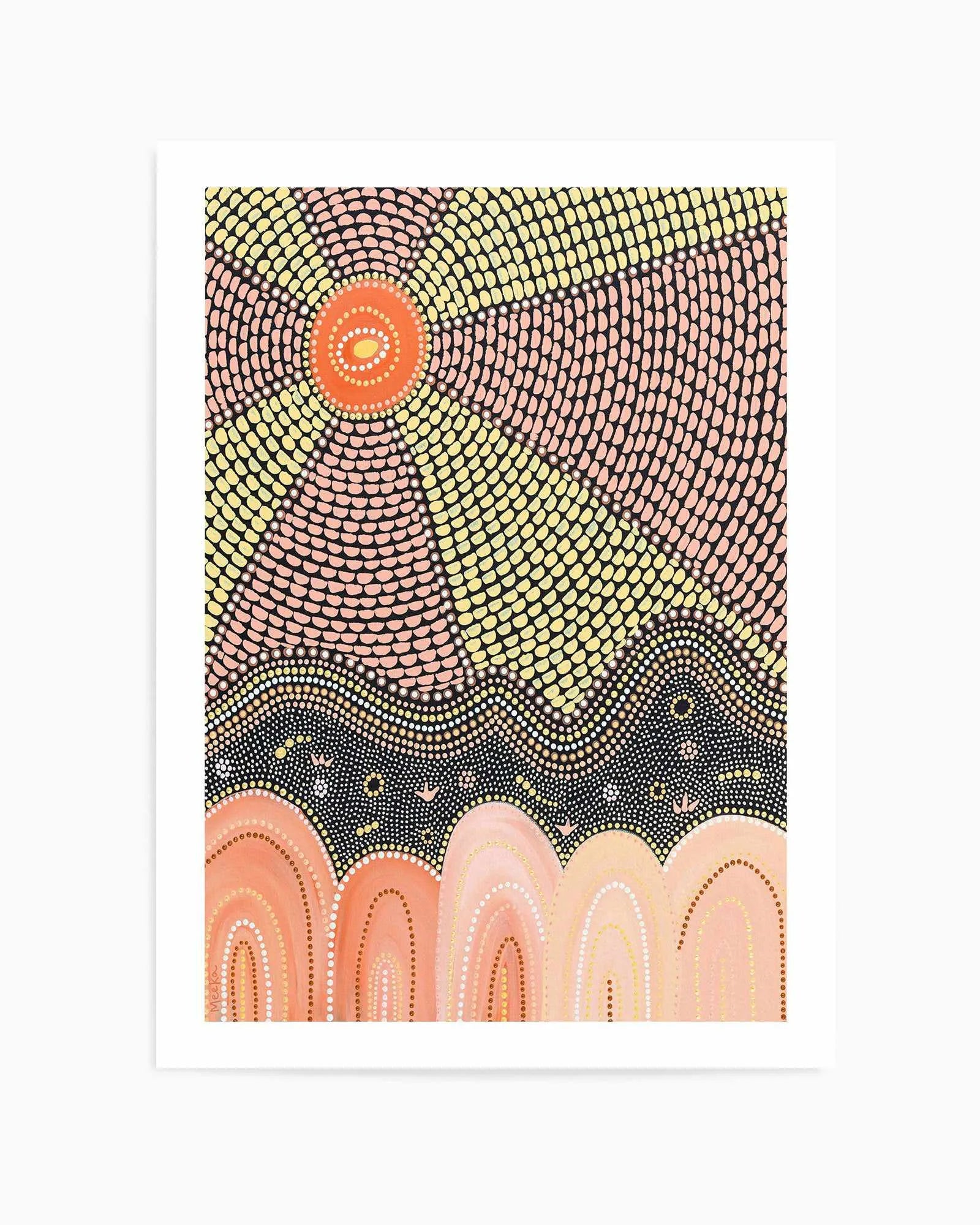 Country Layers by Domica Hill | Art Print from Olive et Oriel where you can shop wallpaper and artworks online