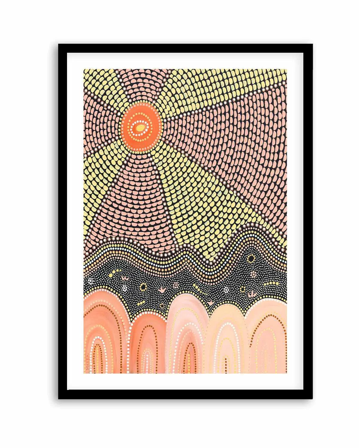 Country Layers by Domica Hill | Art Print from Olive et Oriel where you can shop wallpaper and artworks online