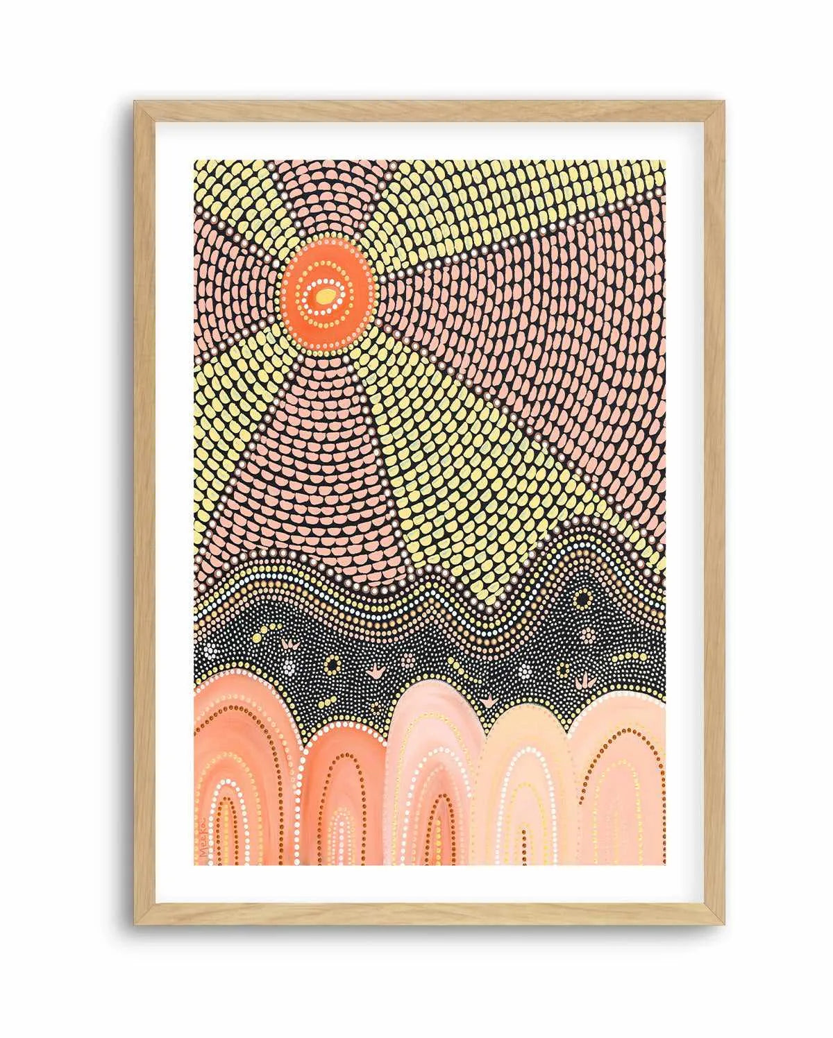 Country Layers by Domica Hill | Art Print from Olive et Oriel where you can shop wallpaper and artworks online