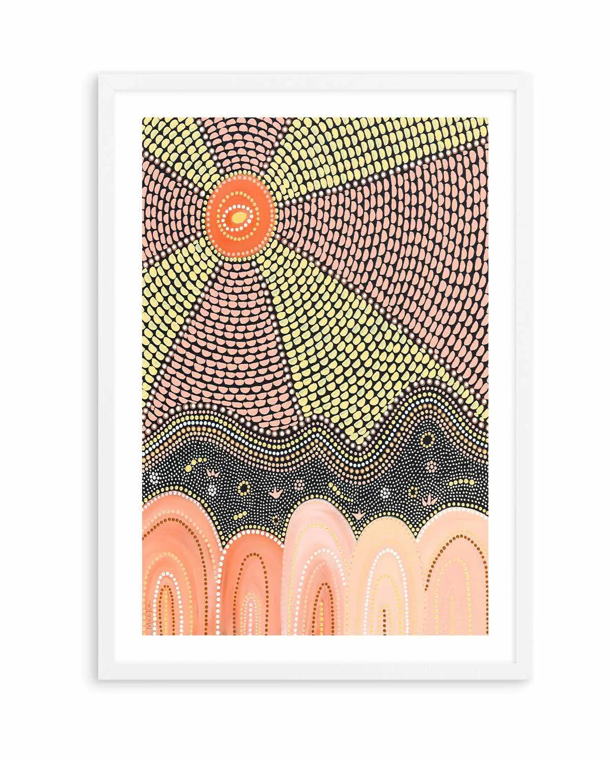 Country Layers by Domica Hill | Art Print from Olive et Oriel where you can shop wallpaper and artworks online