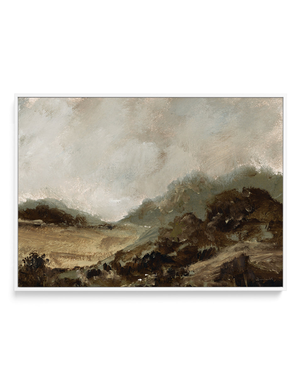 Countryside by Dan Hobday | Framed Canvas Art Print