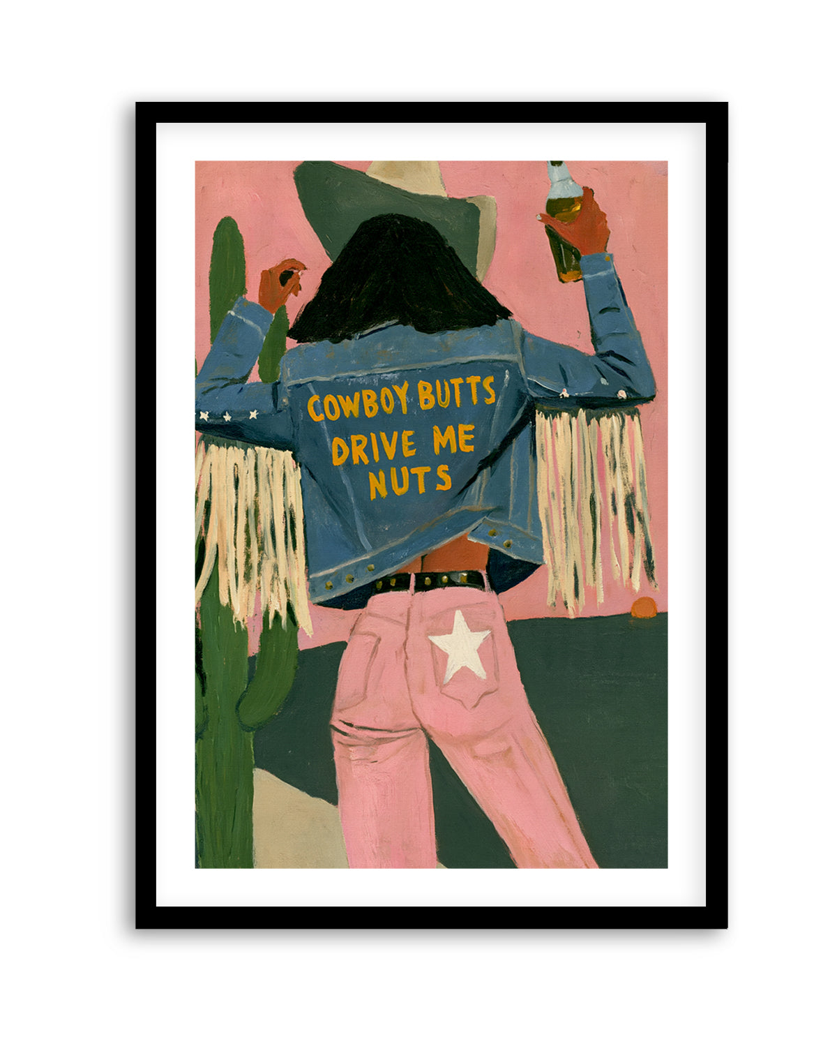 Cowboy Butts Drive Me Nuts | Art Print