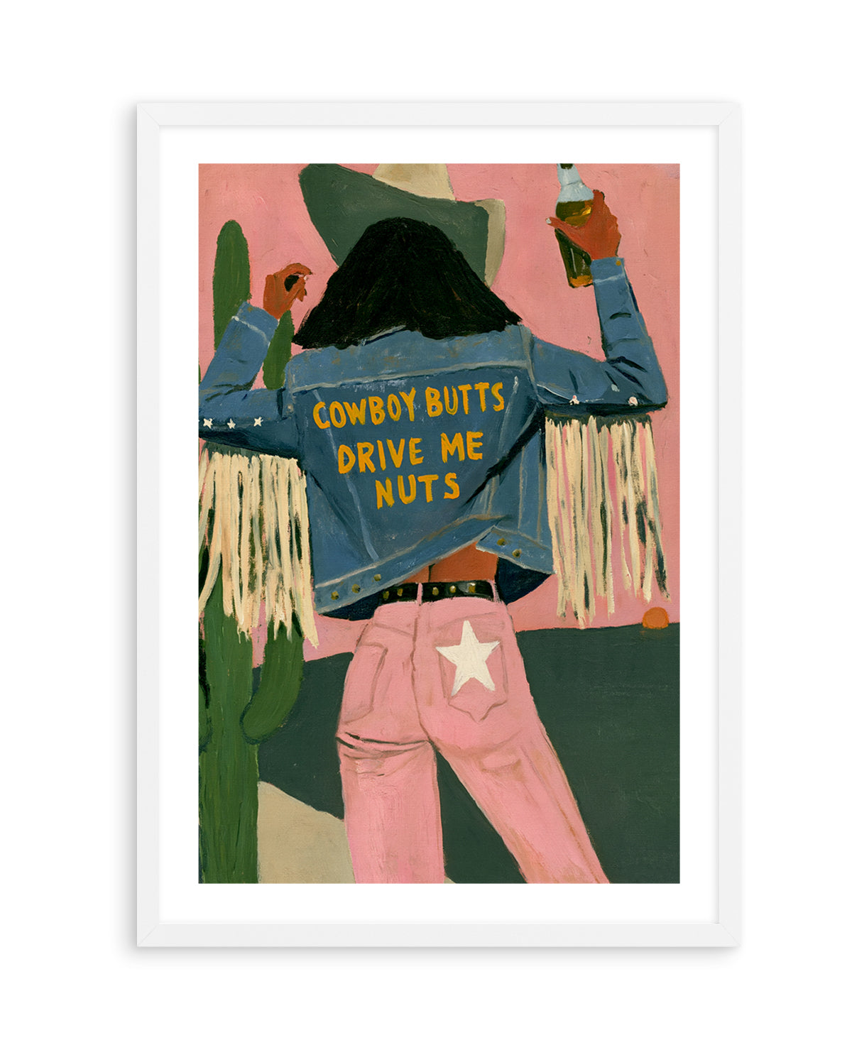 Cowboy Butts Drive Me Nuts | Art Print