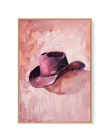 Cowboy Quarters No II | Framed Canvas Art Print from Olive et Oriel where you can shop wallpaper and artworks online