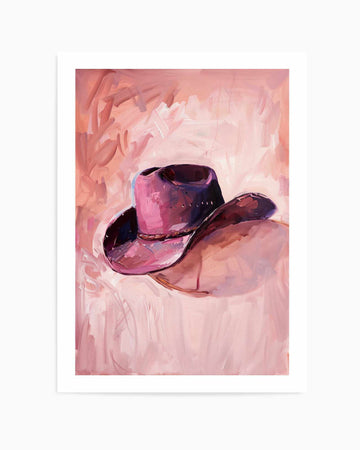 Cowboy Quarters No II | Art Print from Olive et Oriel where you can shop wallpaper and artworks online