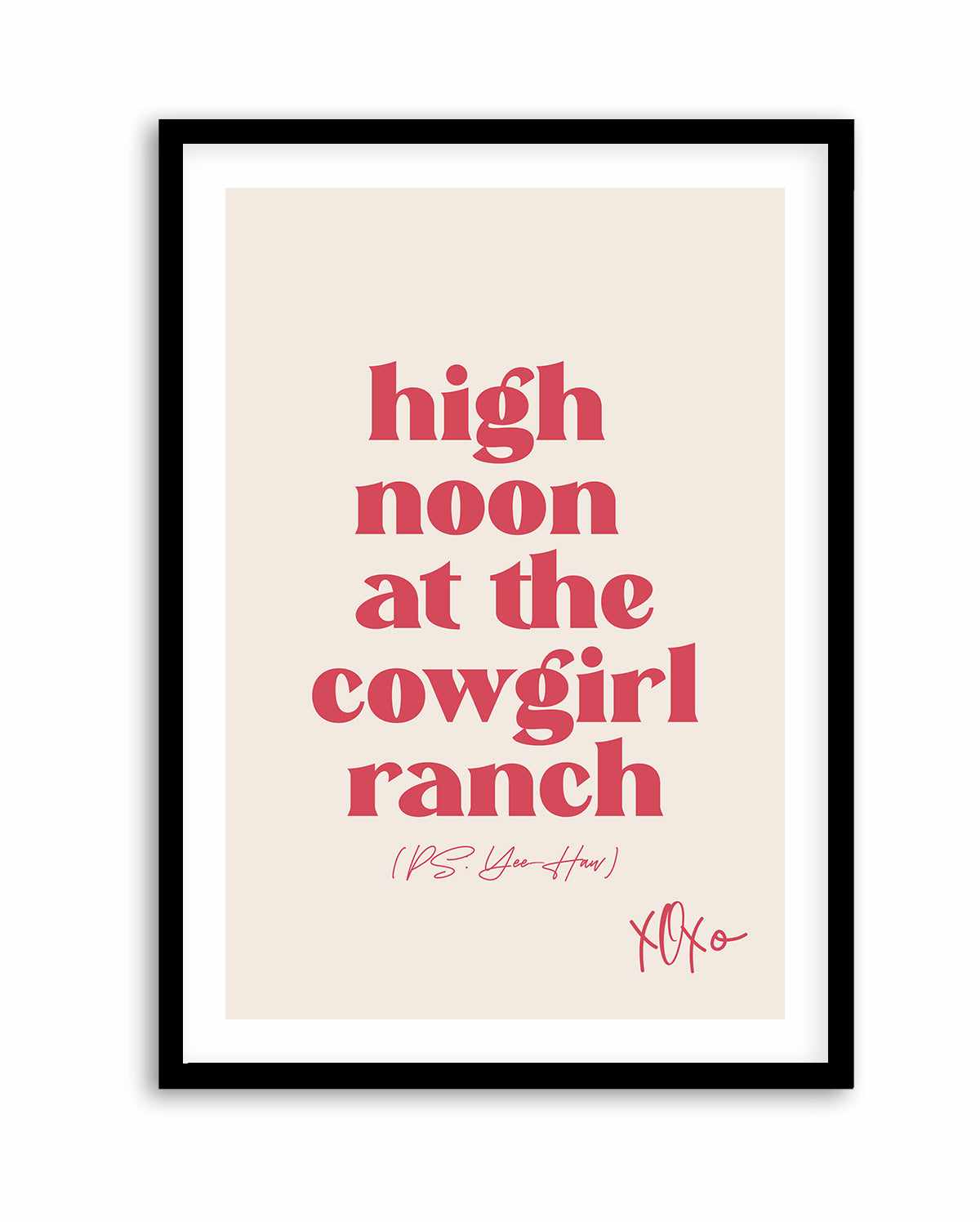 Cowgirl | Art Print from Olive et Oriel where you can shop wallpaper and artworks online
