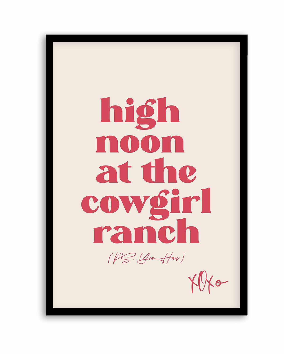 Cowgirl | Art Print from Olive et Oriel where you can shop wallpaper and artworks online