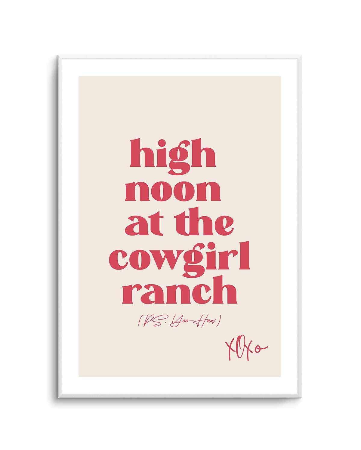 Cowgirl | Art Print from Olive et Oriel where you can shop wallpaper and artworks online