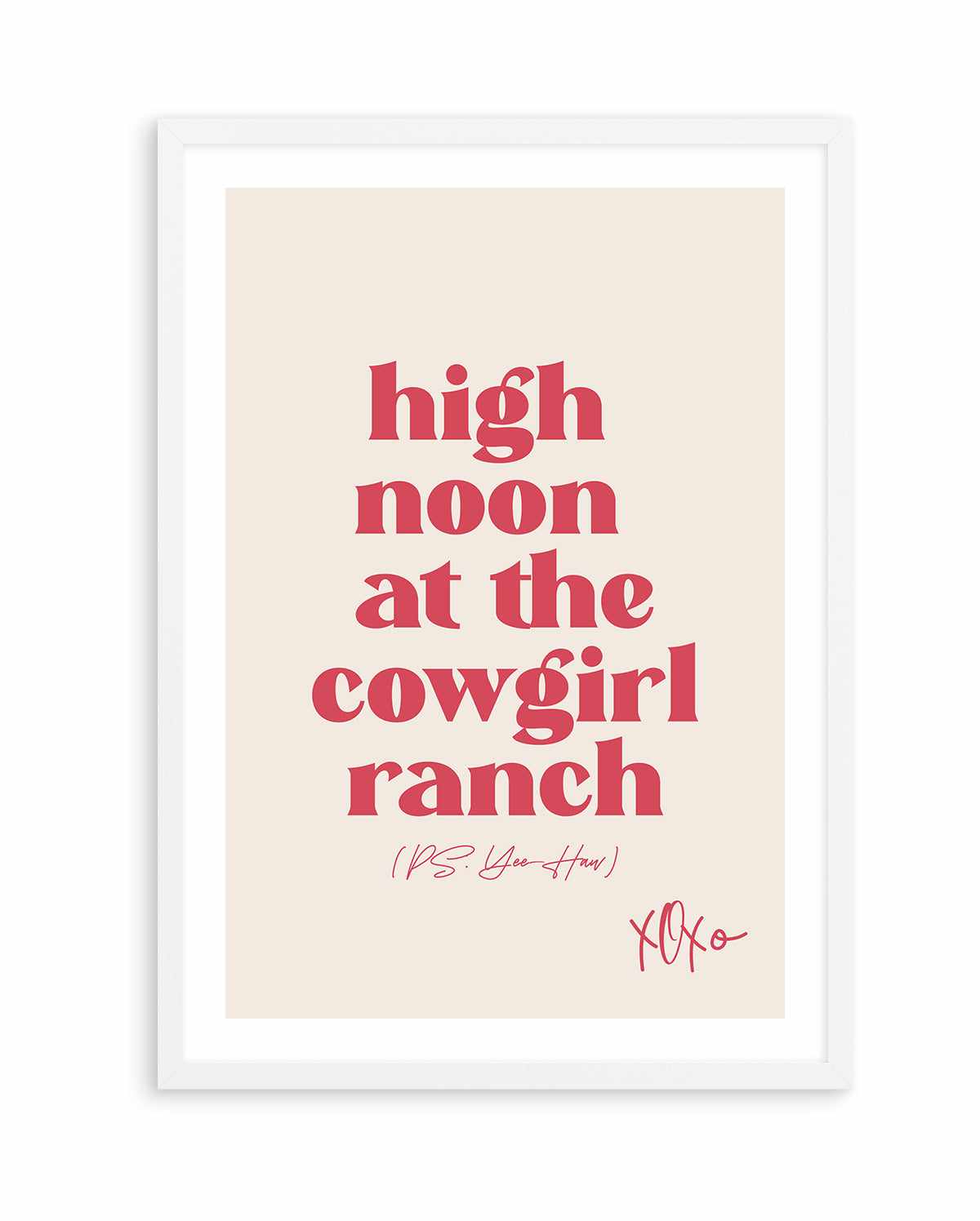 Cowgirl | Art Print from Olive et Oriel where you can shop wallpaper and artworks online