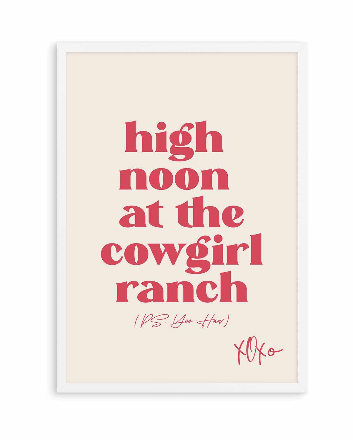 Cowgirl | Art Print from Olive et Oriel where you can shop wallpaper and artworks online